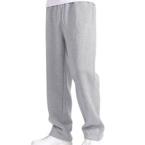 Men’s Streetwear Joggers – Oversized Relaxed Fit Casual <b>Trousers</b> with <b>Drawstring</b> Waist Custom Logo OEM Supplier - Product Image 2