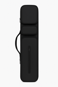 Custom Durable Water Resistant Pool Cue Case 4x5 Snooker Bag With Adjustable Shoulder Straps Multiple Accessory Multi Cue Bag - Product Image 5