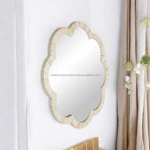 กรอบกระจกติดผนังแบบฝังรูปกระดูกหรูหราทันสมัยการออกแบบอาร์ตเดคโคที่สวยงามสำหรับทุกพื้นที่ - Product Image 3