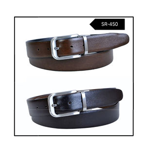 Cinturones de Perfil Buffalo de Alta Calidad para Hombre, Longitud Personalizada, FHS LPB02, 35 mm, con Hebilla de Aleación Negra - Product Image 1