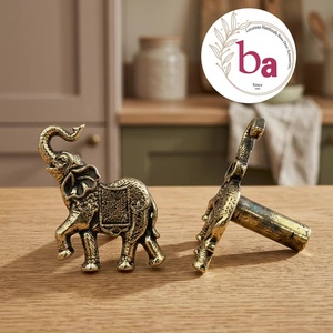 Poignée de meuble moderne en forme d'éléphant, style asiatique, pour cuisine, salle de bain, chambre, commode, armoire, décoration de meubles, durable - Product Image 1