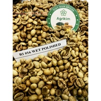 Café Vert Robusta Arabica Certifié ISO 22000 du Premier Exportateur Vietnamien, Grade G1, Marque AGRIKIM, Grains de Haute Qualité