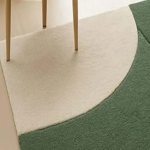 Abstract Green Rug Carpet Premium Floor Rug Modern Handmade Designer Rug Luxury Home Carpet for Living Room Bedroom Home Decor - Product Image 2