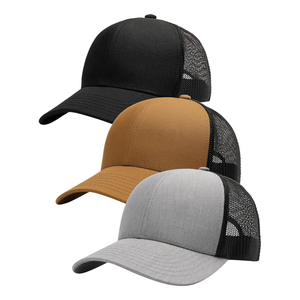 Gorra Trucker Unisex de 6 Paneles, Color Sólido, Tela de Malla, Cierre Trasero Ajustable, Gorra de Béisbol Informal para Adultos, Uso en Primavera y Verano - Product Image 5