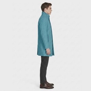 <b>Men's</b> Winter Long Puffer Coat Quilted Padded Jacket Warm Casual Outdoor Wear Stand Collar Functional Pockets - Product Image 3