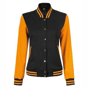 Veste de baseball personnalisée avec logo brodé, corps en laine, manches en cuir, veste universitaire pour équipe scolaire - Product Image 1