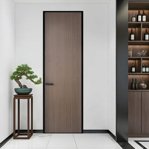 Simple Design Soundproof Plywood Moisture-proof Soundproof Entry Interior Room MDF Panel Solid Wooden House Room Doors - Product Image 6