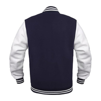 Veste universitaire personnalisée en chenille épaisse brodée pour homme, style streetwear, coupe oversize, en laine et cuir PU