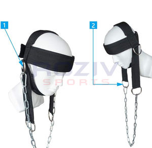 Correa de Cabeza y Barbilla Ajustable de Neopreno Acolchado Suave, Diseño Personalizado, con Cuerda, Equipo de Gimnasio - Product Image 6