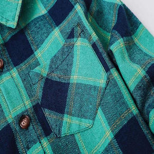 Chemise pour homme en flanelle légère, style tendance, vente chaude, 100% coton brossé, respirante, qualité supérieure, sur mesure, hiver, ODM - Product Image 6