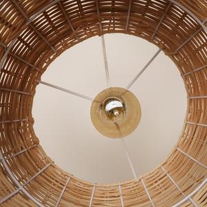 Lámpara Colgante de Bambú y Ratán, Tejida a Mano, Ecológica, Directo de Fábrica, Tamaño y Color Personalizables - Product Image 4