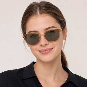 Gafas de Sol con Marco de Plástico Unisex, Montura Completa, Lentes de Resina Fotocromáticas Grises con Luteína, Protección UV420, Anti-luz Azul, Cómodas - Product Image 6