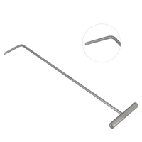 Kit d'élévateurs innovants pour fragments molaires équins – Quatre outils vétérinaires réutilisables pour la dentisterie équine