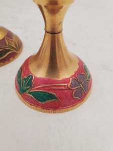Handmade Brass Vintage <b>Small</b> <b>Candle</b> Holder With Irregular Shape And Polish Finished For Home Decoration Metal <b>Candle</b> Stand - Product Image 5