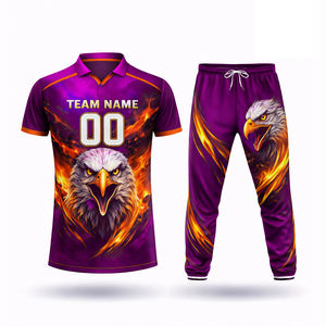 เสื้อผ้าซับลิเมชั่นสั่งทำคุณภาพสูง พร้อมเสื้อเจอร์ซีย์และกางเกงขายาวสำหรับผู้ชาย พิมพ์ลายคุณภาพสูง - Product Image 6