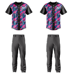 Prix Bas 2026 – Nouvelle Collection : Tenue de Baseball Personnalisée avec Logo pour Équipes – Uniforme Respirant 100% Polyester pour Garçons - Product Image 1