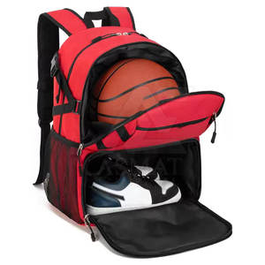 Sac à dos portable pour le rangement du ballon de basket, grande capacité, sac de transport pour l'entraînement, la salle de sport et les sports de plein air - Product Image 3