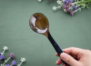 Cutlery Horn Salad Spoon Handmade Ideal Kitchenware Tabletop Restaurant Hotel Use Flatware Set Bulk Use Tools - Product Image 5