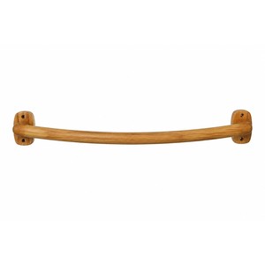 Étagère à un niveau en bois de teck avec fonction de rangement, design traditionnel, artisanat, décoration de salle de bain - Product Image 1