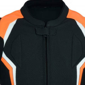 Veste en cuir PU personnalisée pour homme, style motard, vêtements décontractés, veste de sport pour l'extérieur avec fermeture éclair et boutons métalliques - Product Image 5