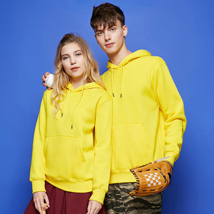Sudadera con Capucha Unisex Bordada, Color Negro Sólido, Felpa Francesa, Informal, con Bolsillo Delantero, Talla Grande, 100% Algodón Ecológico - Product Image 2