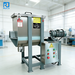 Piccolo Miscelatore Orizzontale a Nastro in Acciaio Inox 304 con Pratico Uscita Materiale per Scarico Rapido Dopo la Miscelazione - Product Image 1