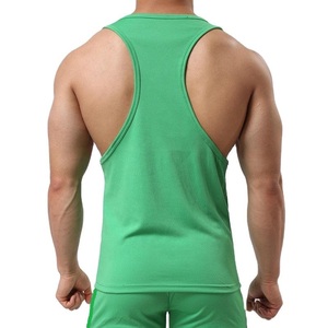 Custom Gym Tank Top <b>Mens</b> Breathable Polyester <b>Singlet</b> Summer Workout Vest Fitness Travel Casual Wear - Product Image 6