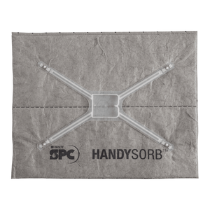 แผ่นม็อบดูดซับ Brady HandySorb แบบไม่ต้องสัมผัส พร้อมคลิปล็อคแบบแฮนด์ฟรี สำหรับการดูดซับของเหลวในโรงงานและห้องปฏิบัติการ - Product Image 1
