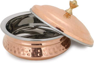 Casserole en métal avec couvercle pour une présentation durable et élégante - Product Image 2