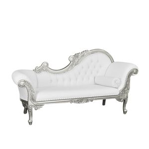 Belinda Chaise Lounge Made Of Solid Mahogany Wood High Quality With Upholstery For Indoor Use. - Product Image 2