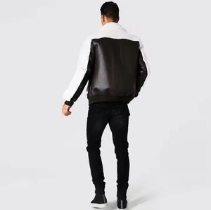 Veste en cuir élégante avec doublure en fourrure douce, mode hivernale haut de gamme pour collections de boutiques - Product Image 4