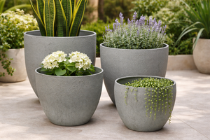 Attractive Design Planter Iron Powder Coated Durable Multi-Purpose Indoor Planter with Drainage - Product Image 5