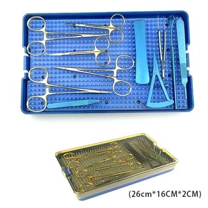 Set de Instrumentos para Párpados Dobles: Tijeras, Portaagujas Oftálmico, Pinzas Hemostáticas, Instrumento Cosmético Plástico - Product Image 1