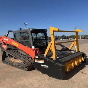 Professional Standard Kubota Skid Steer Loader Forestry <b>Mulcher</b> Attachment Diesel Engine Pump Gear Digital Features US Origin - Product Image 2