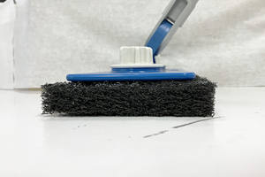 Tampons à récurer rectangulaires durables en abrasif noir pour la maison et le bureau - Product Image 3