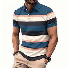 Polo pour homme Micah Corp, séchage rapide, respirant, STREET WEAR, vente en gros - Product Image 2