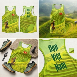 Custom Runner Tank Top OEM ODM Wholesale Quick Dry <b>Running</b> <b>Singlet</b> Manufacturer - Product Image 4