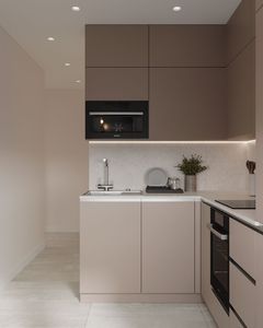 Ensemble de meubles de cuisine modulaires en bois de bouleau entièrement équipés SANYANG, meubles de rangement, design moderne complet, facile à nettoyer - Product Image 5