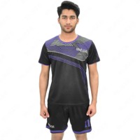 Ensemble d'uniformes de football pour adultes, personnalisés, sublimés, respirants, à séchage rapide, antibactériens, pour équipe de club