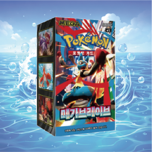 Cartes Pokémon TCG, Pokémon m1L Card mega brave Pack Box 30 Packs, édition coréenne, jeu de cartes à collectionner, boîte de boosters - Product Image 1