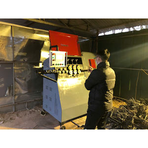 Máquina Automática para Doblar Barras de Acero CHIHO CH-10, Dobladora de Varillas CNC con Motor de 2.6kW y Capacidad de 1200kg para Construcción - Product Image 3