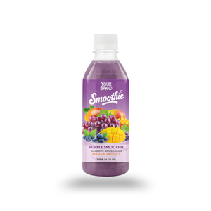 Vietnam Manufacturer Healthy <b>Smoothies</b> Juice Drink 350ml PET <b>Bottle</b> Purple, Red, Yellow, Green Mixed Fruit <b>Smoothie</b> Free Sample - Product Image 3