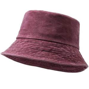 Sombrero de Pescador de Color Sólido de Alta Calidad OEM al por Mayor, Protección Solar Unisex, de Algodón, con Lazo, para las Cuatro Estaciones, para Viajes, Pesca y Moda - Product Image 2