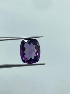 พลอยอเมทิสต์สีม่วงเข้มธรรมชาติทรงเหลี่ยมเจียระไนสำหรับทำเครื่องประดับอัญมณีแบบสั่งทำพิเศษสำหรับแหวน ราคาขายส่ง - Product Image 6