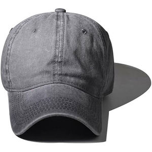 Casquette de baseball unisexe tendance en coton de haute qualité, broderie logo, ajustable, style hip-hop vintage, imperméable, vente en gros - Product Image 3