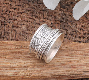 Anillo de Plata de Ley 925 al por Mayor, Anillo Liso de Alta Calidad Pulido S925, Anillo de Dedo con Flor, Joyería de Boda para Mujeres y Hombres - Product Image 6