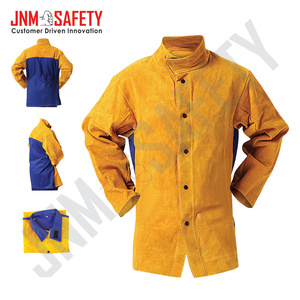 เสื้อแจ็คเก็ตใยพาราอะรามิดเคลือบอลูมิเนียมคุณภาพสูง คอจีน ปิดด้วยกระดุมโลหะแบบซ่อนด้านหน้า พร้อมแผ่นปิดเพื่อความปลอดภัย - Product Image 3