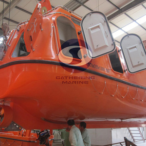Imbarcazione di Salvataggio Completamente Chiusa Conforme allo Standard SOLAS, Gommone di Emergenza Antiurto per Navi Cargo e Imbarcazioni da Ingegneria Offshore - Product Image 1
