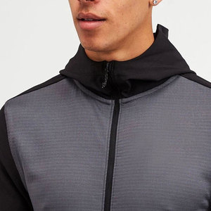 Full <b>Zip</b> Hoodie Jogger Tracksuits for Men Custom Logo Running Sportswear Sweat Suit Jogging Suit Custom Breathable Tracksuit - Product Image 3