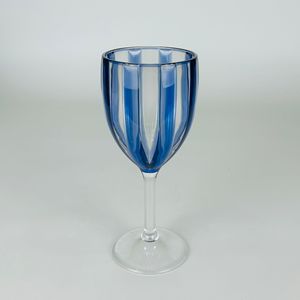 Verres à vin en plastique acrylique coloré de 9 oz en gros pour les fêtes en plein air et les restaurants - Product Image 2